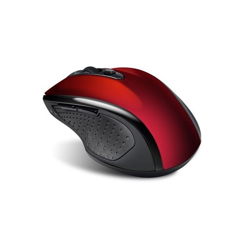 Advance S-SHAPE-RE Souris optique sans fil 500/1000 dpi 6 boutons Rouge