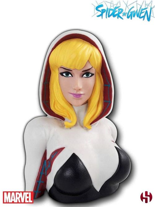 Marvel Comics - Buste Tirelire Deluxe Spider-Gwen 20 cm