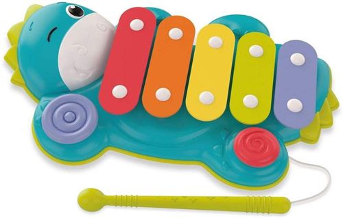 Clementoni- B&eacute;b&eacute; Xylodino, 17263, Multicolore, 3
