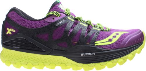 Saucony chaussures de course Xodus femmes violet taille / chaux 35,5