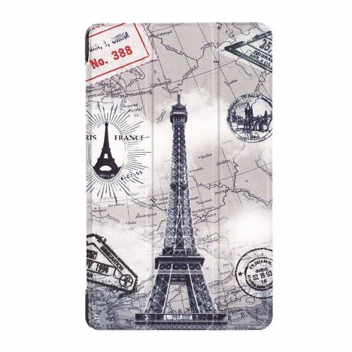 Étui de protection tri-pliée pour Lenovo Tab4 8 Plus TB-8704F/N Tour