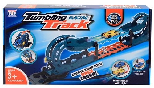 Jonotoys piste de lancement Racing TrackTumbling boys 23-pièces