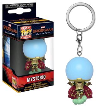 Spider-Man: Far From Home - Porte-clés Pocket POP! Mysterio 4 cm