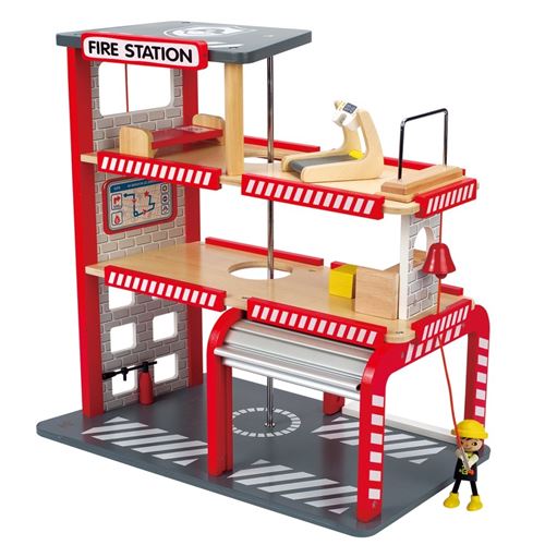 Jeu d'imitation enfant jeux jouets Caserne de pompiers