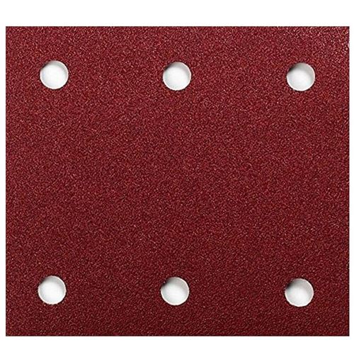 Feuilles Abrasives 114 X 102 Mm et 6 Trous D'Aspiration Grain : 80 Makita