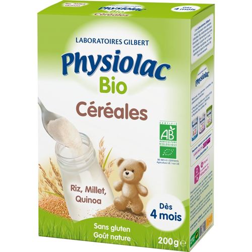 Céréales Physiolac bio - 200g