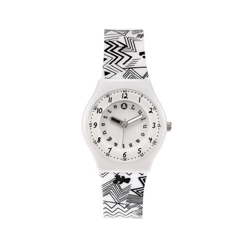LULU CASTAGNETTE Montre analogique cadran pédagogique GRAFF Noir