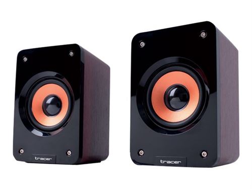 Tracer Orlando - Luidsprekers - voor PC - 5 Watt (Totaal) - hout