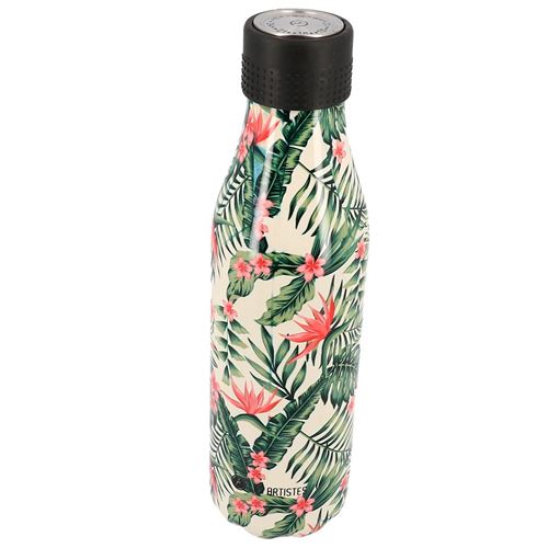 Bouteille isotherme Les artistes Time up 500ml iso palmier Blanc taille : UNI réf : 91589