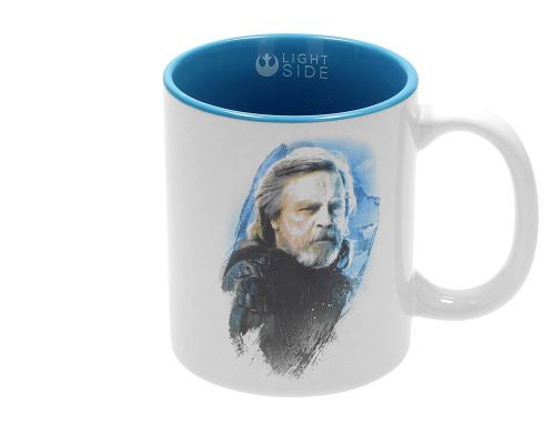 Sd Toys - Mug Star Wars Les Derniers Jedi - Luke Skywalker Blanc Et Bleu - 8435450200618