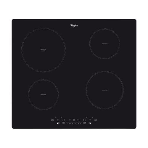 Whirlpool ACM 556 / NE - Table de cuisson à induction - 4 plaques de cuisson - Niche - largeur : 56 cm - profondeur : 49 cm - noir