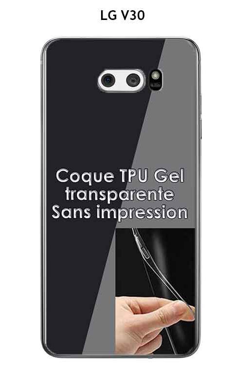 Onozo - Coque LG V30 Transparente (TPU Gel souple)