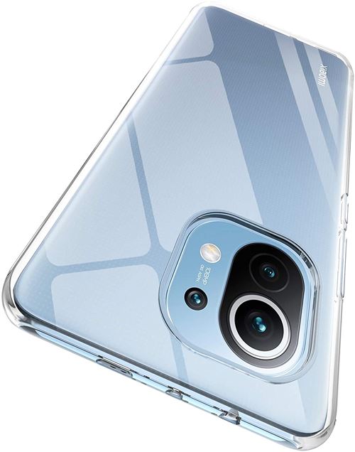 Advansia Coque de protection pour Xiaomi Mi 11 Transparent Silicone