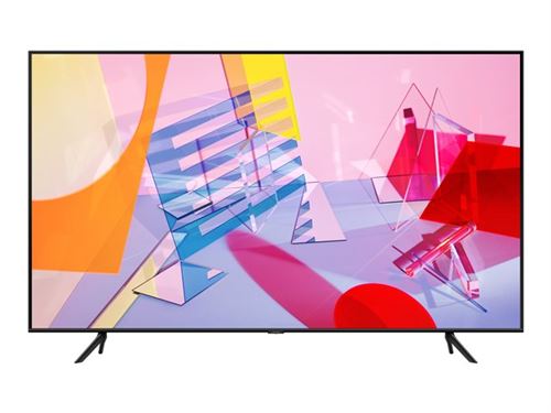Samsung QE55Q60TAU - 55 diagonale klasse Q60T Series QLED TV - Smart TV - Tizen OS - 4K UHD (2160p) 3840 x 2160 - HDR - Quantum Dot, dubbele led - zwart