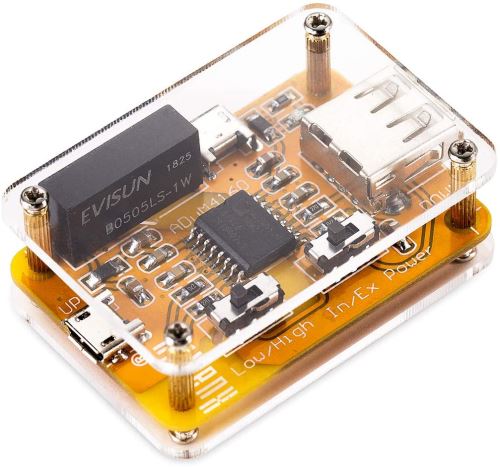 Nobsound USB to USB Module Audio Noise Eliminator Industrial Isolator Protection USB Filtre Anti-Bruit pour Les données et l'alimentation