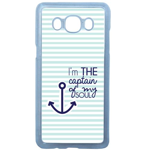 Coque Captain Ancre Compatible Galaxy J7 2016 Transparent