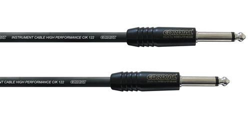 Guitare/instrument jack 6,35 6m-Cordial