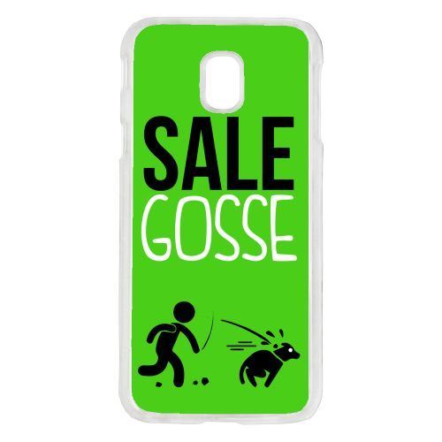 Coque sale gosse 11 compatible galaxy j7 2017 transparent