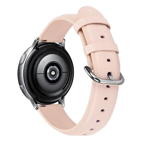 Générique Rose Bracelet De Montre Compatible Avec Samsung Galaxy Watch Active 1/2 40Mm/44Mm, Cuir