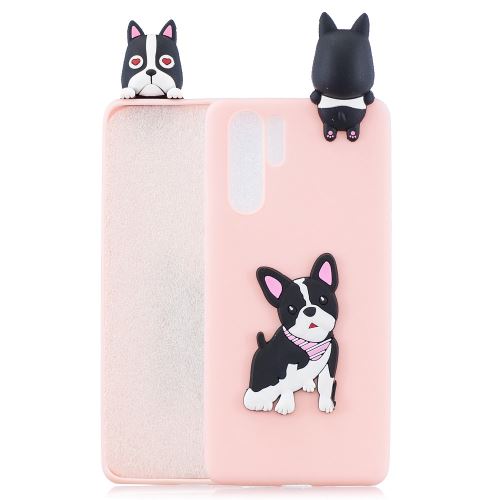 Coque en TPU motif 3D doux chien pour votre Huawei P30 Pro