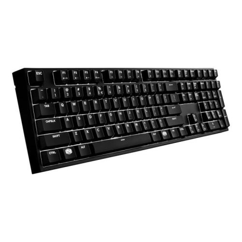 Cooler Master MasterKeys Pro L White Clavier rétro-éclairé USB allemand noir