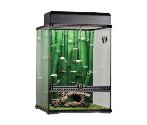 Comparer les prix de Exo terra terrarium equipe bamboo forest l - pour reptiles