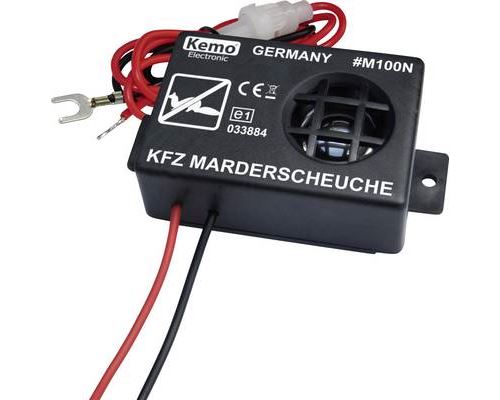 Kemo Module Anti-Martres M100n À Ultrason, Éclairage Led