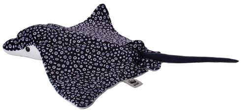WWF peluche peluche aigle raie aigle 19 cm bleu