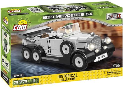 Cobi 2409 - Voiture Mercedes G4 Modèle 1939 5Jeu de Construction)