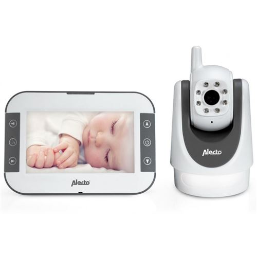 Babyphone video grand écran (5.0) + led ALECTO DVM525