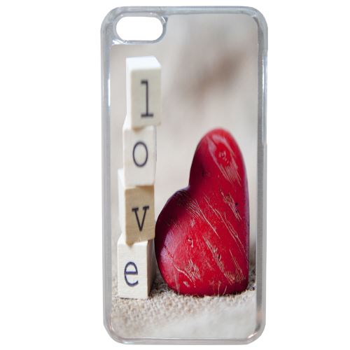 Coque Rigide Pour Apple Iphone 7 Motif Coeur 2 Amour