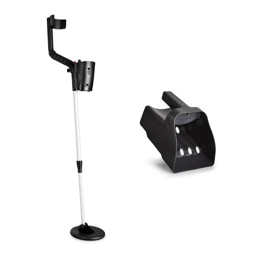DURAMAXX Basic One Set chercheur d'or : Détecteur métaux + pelle tamis + bobine 20cm