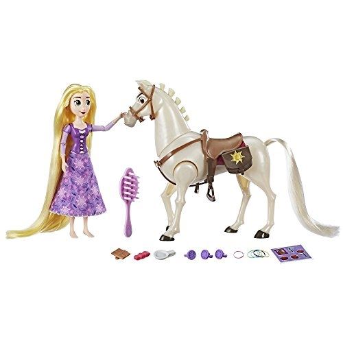 Poupée Disney Raiponce et Maximus le cheval royal