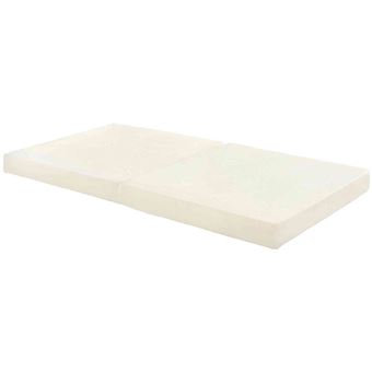Matelas Bebe Pliant 2 Parties Dehoussable Nomade Premium 60x1 Matelas De Voyage Achat Prix Fnac
