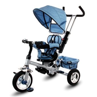Hawk Tricycyle Evolutif Et Fonctionnel Velo Bebe Enfant Des 12 Bleu Tricycles Achat Prix Fnac