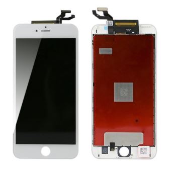 Vitre Tactile Ecran Lcd Retina Sur Chassis Pour Iphone 6s Plus Blanc