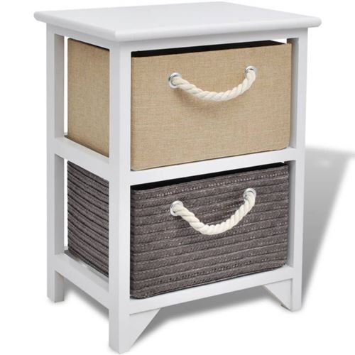 Vidaxl Bois Table De Chevet