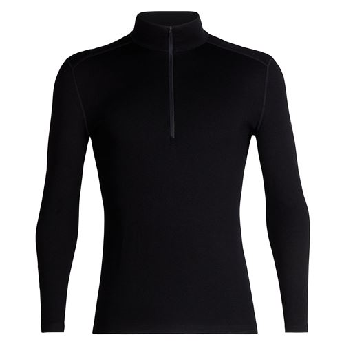 Haut manches longues Col Zippé 260 Tech homme Black M