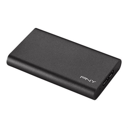 Disque dur externe PNY Elite 1To (960Go) SSD USB 3.1 (Argent) - La Poste