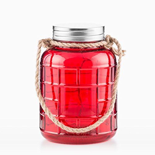 Barattolo decorativo in vetro con led grange vintage coconut (1000046515)