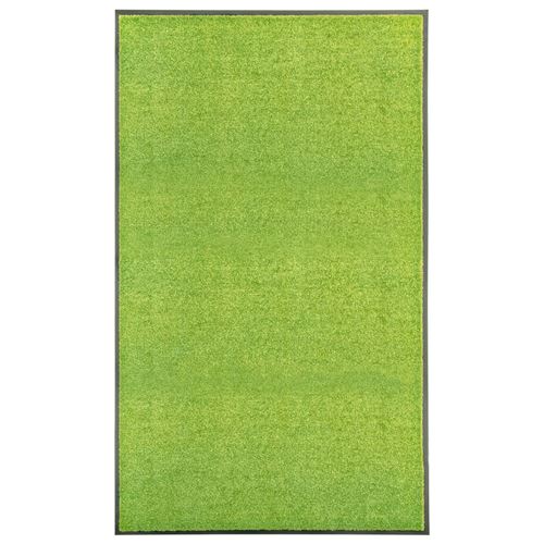 Non Communiqué Vert Vidaxl Deurmat Wasbaar 90X150 Cm Groen323431 - Image 1
