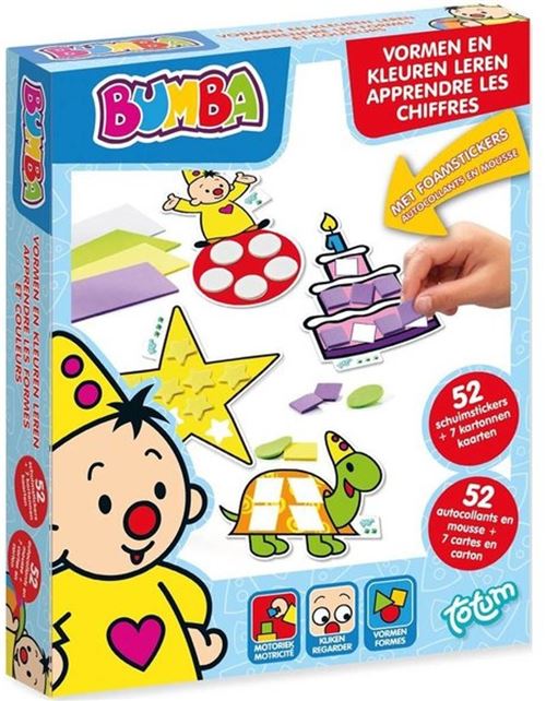 Studio 100 Bumba formes et couleurs cuir 59 pièces