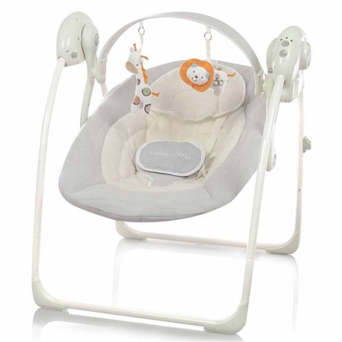 Little World Balançoire pour bébés Dreamday Gris LWBS001-GY