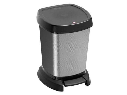 Poubelle de cuisine à pédale en polypropylène 6L ASO