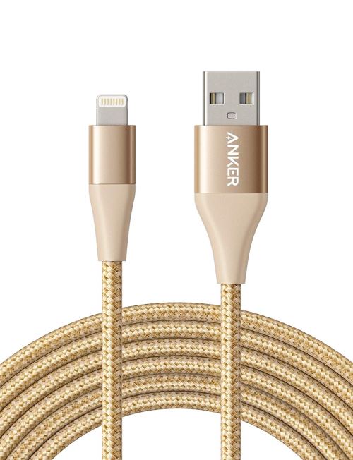 Anker [Certifié MFi] Powerline+ II Câble Lightning de 3 mètres - Compatibilité Parfaite avec iPhone X/ 8/8 Plus / 7/7 Plus / 6/6