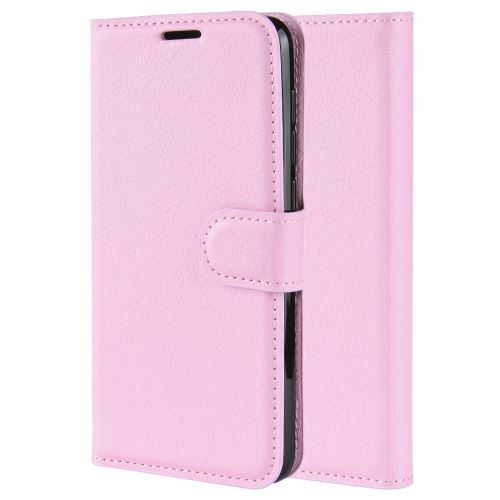 Etui coque en cuir Folio Portefeuille anti-choc pour Xiaomi Mi 9 / 9 Explorer - Rose