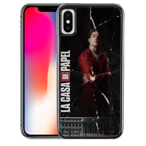 Coque pour iPhone XS casa de papel denver