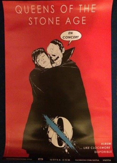 Queens Of The Stone Age - 40x60 cm - AFFICHE / POSTER État correct - N/A reconditionné disponible sur Fnac