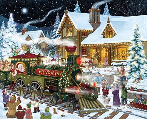 Santas Express Christmas Jigsaw Puzzle 1000 Piece