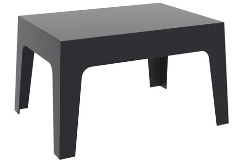 Table basse BOX 70 x 50 cm , Noir